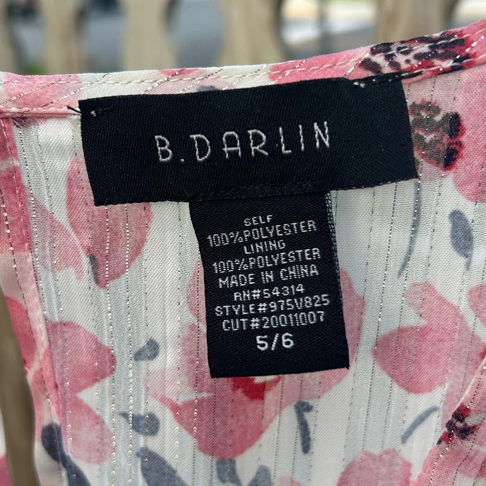 Francesca's Collections Pink Floral Mini Dress - Picture 3 of 5